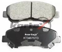 Колодки тормозные NISSAN QASHQAI / X-TRAIL (T31) / RENAULT KOLEOS перед. комплект Kortex KT3467STD