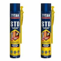 Пена монтажная бытовая Tytan STD эрго всесезонная 750 мл (2 шт.)