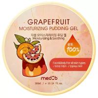 Med B Grapefruit Moisturizing Pudding Gel Гель для тела увлажняющий с экстрактом грейпфрута для всех типов кожи, 300мл / корейская уходовая косметика