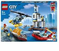 Конструктор LEGO City 60308 Операция береговой полиции и пожарных