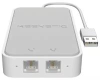 VOIP-адаптер Keenetic Linear (KN-3110) USB-адаптер для двух аналоговых телефонов