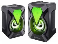 Акустика Perfeo PF-A4439 FLAMES (USB 2.0) (черный)