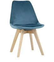 Стул Stool Group Frankfurt Y863 velvet dark blue