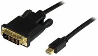 Кабель Display port mini (m) - DVI 1.8м Cablexpert CC-mDPM-DVIM-6 черный, экран