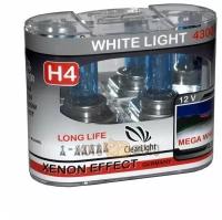 Комплект ламп Clearlight H4 12V-60/55W WhiteLight (2 шт.) MLH4WL