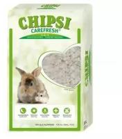 CHIPSI CAREFRESH Pure White белый бумажный наполнитель для мелких домашних животных и птиц 10л