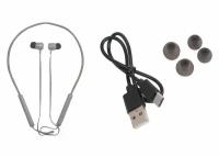 Headphones / Наушники BOROFONE BE58 Neck беспроводные с шейной дугой, BT 5.3, серый