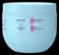 Ollin Ultimate Care Маска для окрашенных волос с экстрактом ягод асаи (Маска для окрашенных волос с экстрактом ягод асаи), 500 мл