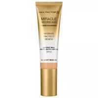 MAX FACTOR Тональная основа Miracle Touch Second Skin, № 04 Light Medium, 30 мл