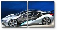 Модульная картина Электронный концепт-кар BMW i890x45