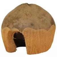 Triol домик Natural для мелких животных из кокоса "Норка" 10-13 см