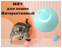 Игрушка для кошек и собак интерактивный мяч