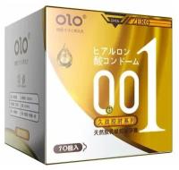 Презервативы OLO "0.01MM" Продление времени ультратонкий, 10шт