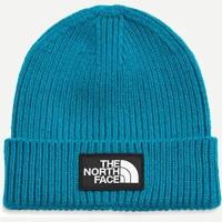 The North Face Шапка TNF Logo Box Cuffed Beanie one size, acoustic blue