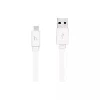 Кабель Hoco X5 Bamboo USB - USB Type-C, 1 м, 1 шт., белый