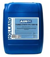 Синтетическое моторное масло Aimol Turbo Synth TFE 10W-40, 20 л