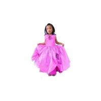 Платье SNOWMEN, размер 7-9 лет, розовый