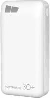 Внешний аккумулятор More choice PB52-30 30000mAh 2USB 2.1A White