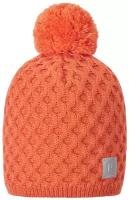 Шапка бини Reima, размер 48, оранжевый