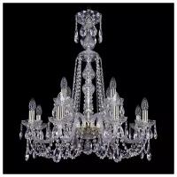 Люстра Bohemia Ivele Crystal 1402 1402/8+4/240/XL-77/G, E14, 480 Вт