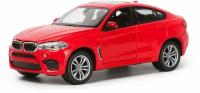 Машина Rastar 1:24 BMW X6M Красная 56600