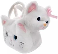 Мягкая игрушка "Котенок" 18 см в сумочке с котенком