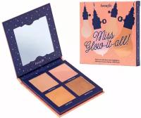 Палетка хайлайтеров для лица и тела Benefit Miss Glow-it-all