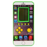 Электронная игра Shantou Gepai Брик-гейм (JY-4090), белый/зеленый