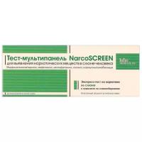 Тест на наркотики Narcoscreen 5 видов в слюне