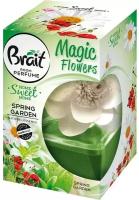 Brait Home Perfume Home Sweet Home Magic Flowers Spring Garden Декоративный освежитель воздуха с диффузором в форме цветка Весенний сад 75 мл