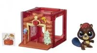 Игровой набор 'Мини-комната с Бобром Alder Waterley', Littlest Pet Shop B2896