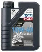 Синтетическое моторное масло LIQUI MOLY Motorbike 4T 10W-40 Street, 1 л