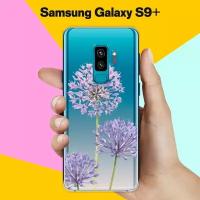 Силиконовый чехол на Samsung Galaxy S9+ Цветы 40 / для Самсунг Галакси С9 Плюс