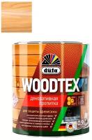 Пропитка декоративная для защиты древесины алкидная Dufa Woodtex сосна 0,9 л