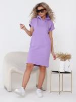 Платье IvCapriz, размер 46, фиолетовый