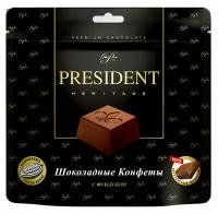 Конфеты шоколадные PRESIDENT HERITAGE с фундуком 110 г