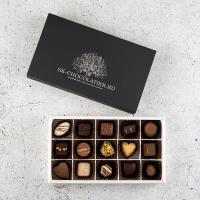 Шоколадные конфеты ручной работы SK-CHOCOLATIER 15 конфет, 15 вкусов