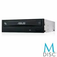Оптический привод ASUS DVD+/-RW DRW-24D5MT, внутренний, SATA, черный, OEM