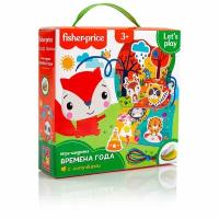 Игра-шнуровка Vladi Toys Fisher-Price Времена года