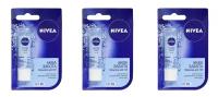 Бальзам для губ Nivea, Аква забота, 4,8 г, 3 шт