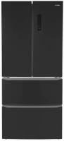 Холодильник Hyundai CM5045FDX черная сталь