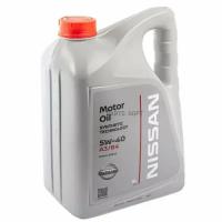 Масло моторное nissan 5w40 (5l)