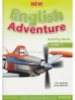 New English Adventure 1 Activity Book and Songs CD Pack