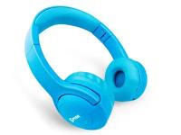 Беспроводные Детские Bluetooth-наушники CaseGuru CGPods Kids с микрофоном Blue