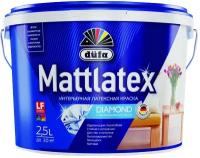 Краска в/д dufa mattlatex для стен и потолков 2,5л белая, арт. н0000000247