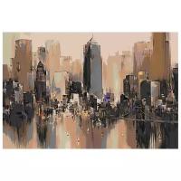 Картина по номерам "Город", 40x60 см