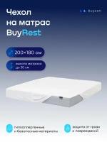 Чехол на матрас buyson BuyRest 180х200 см, непромокаемый