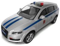 Машина РУ 1:14 Audi Q7 Полицейская Серебряная 27400P