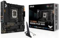 Материнская плата mATX ASUS TUF GAMING B660M-PLUS WIFI LGA1700, B660, 4*DDR5, DP, HDMI, 4*SATA 6Gb/s, RAID, 2*M.2 Audio, Glan, 5*USB 3.2, USB Type C