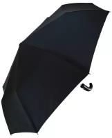 Зонт мужской автомат, зонтик женский складной антиветер lan829, черный